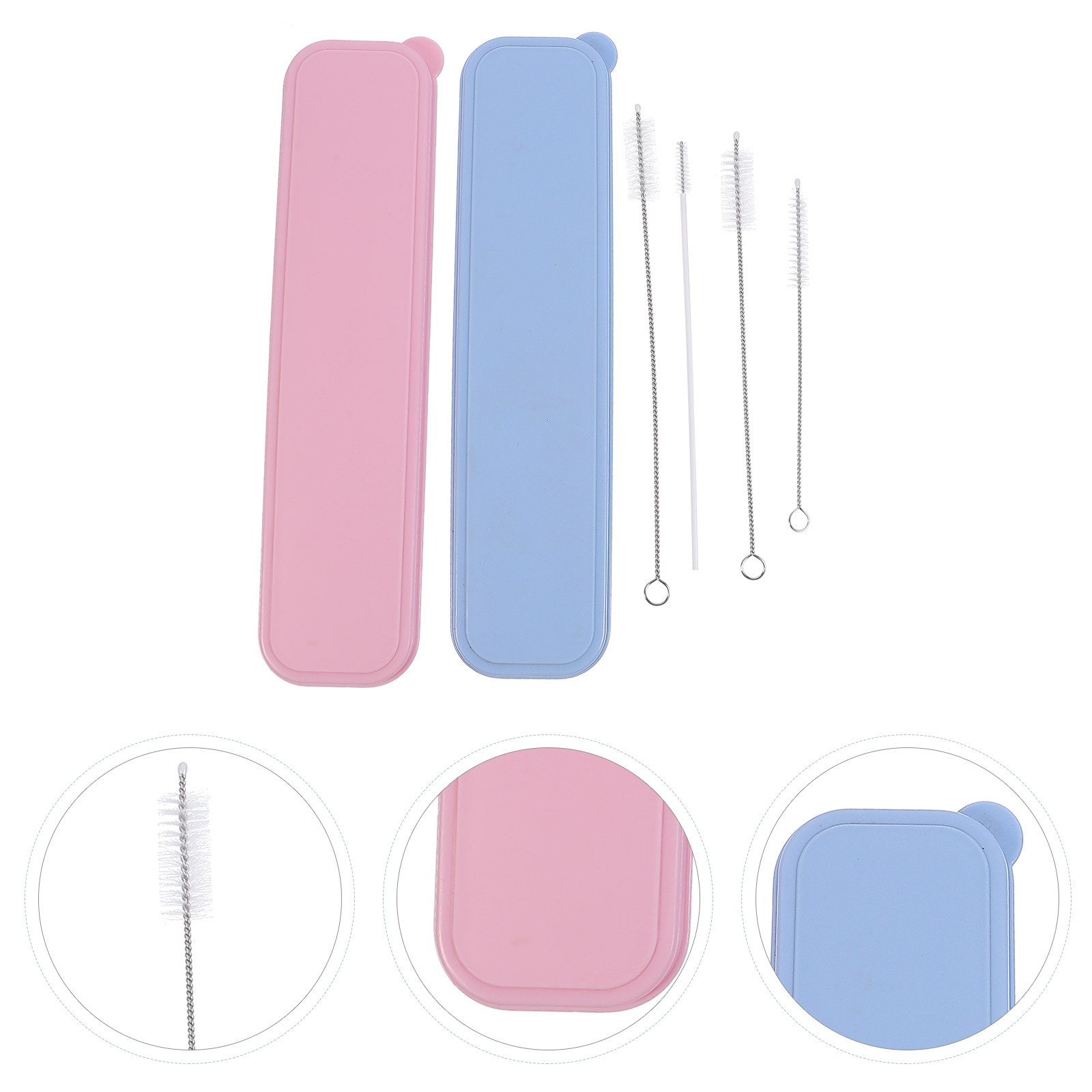 Food Storage For Restaurant - 1Set Food Grade Portable Straw Storage