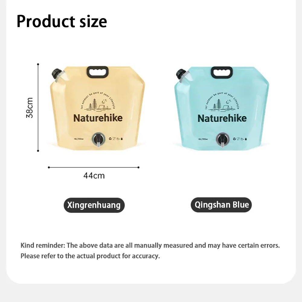 Food Storage Emergency - Outdoor Folding Water Bag10L Food Grade