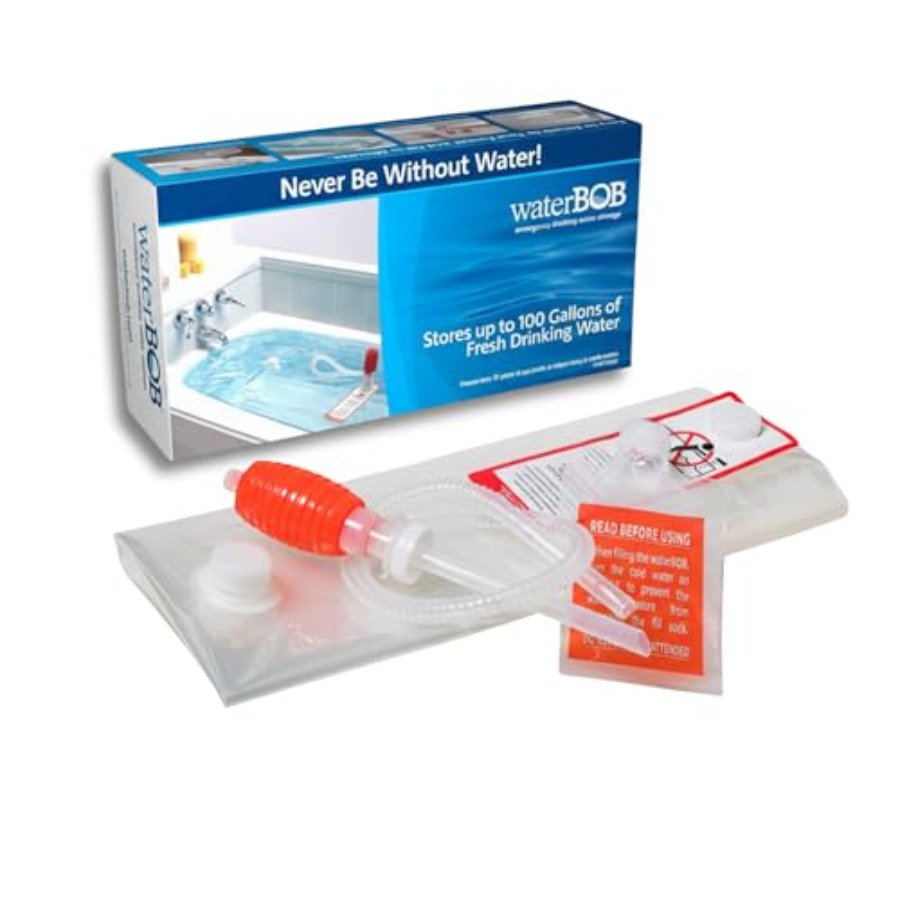 Food Storage Emergency - waterBOB Bathtub Emergency Water Storage Bladder