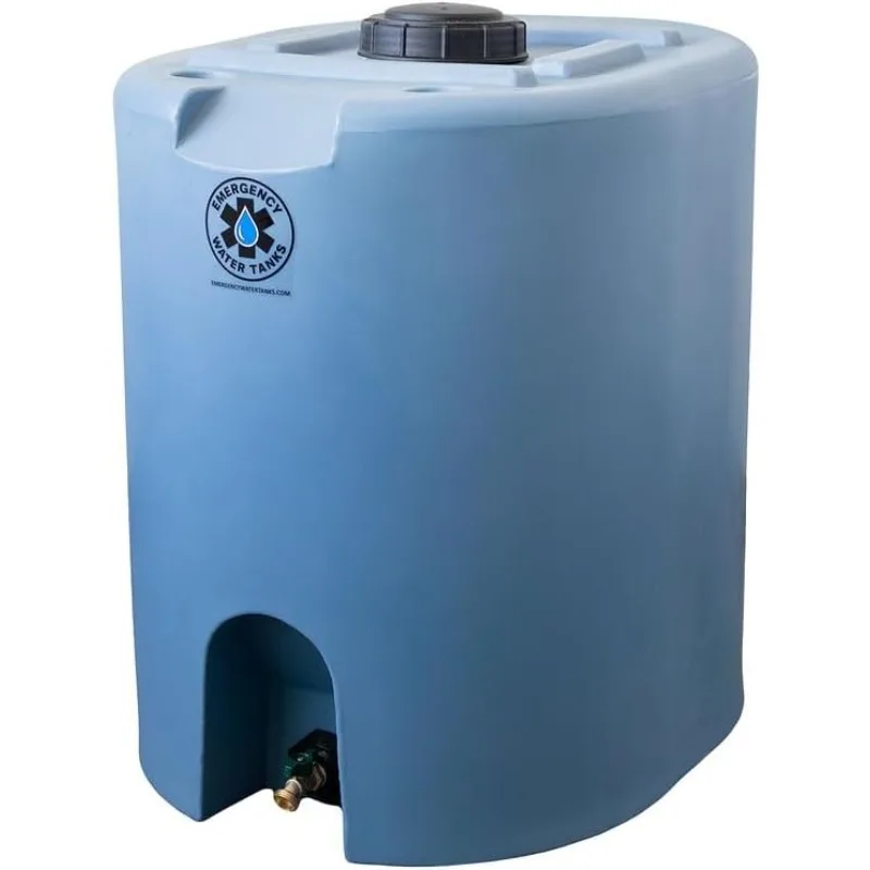 Food Storage Emergency - 55 Gallon Stackable Emergency Water Storage