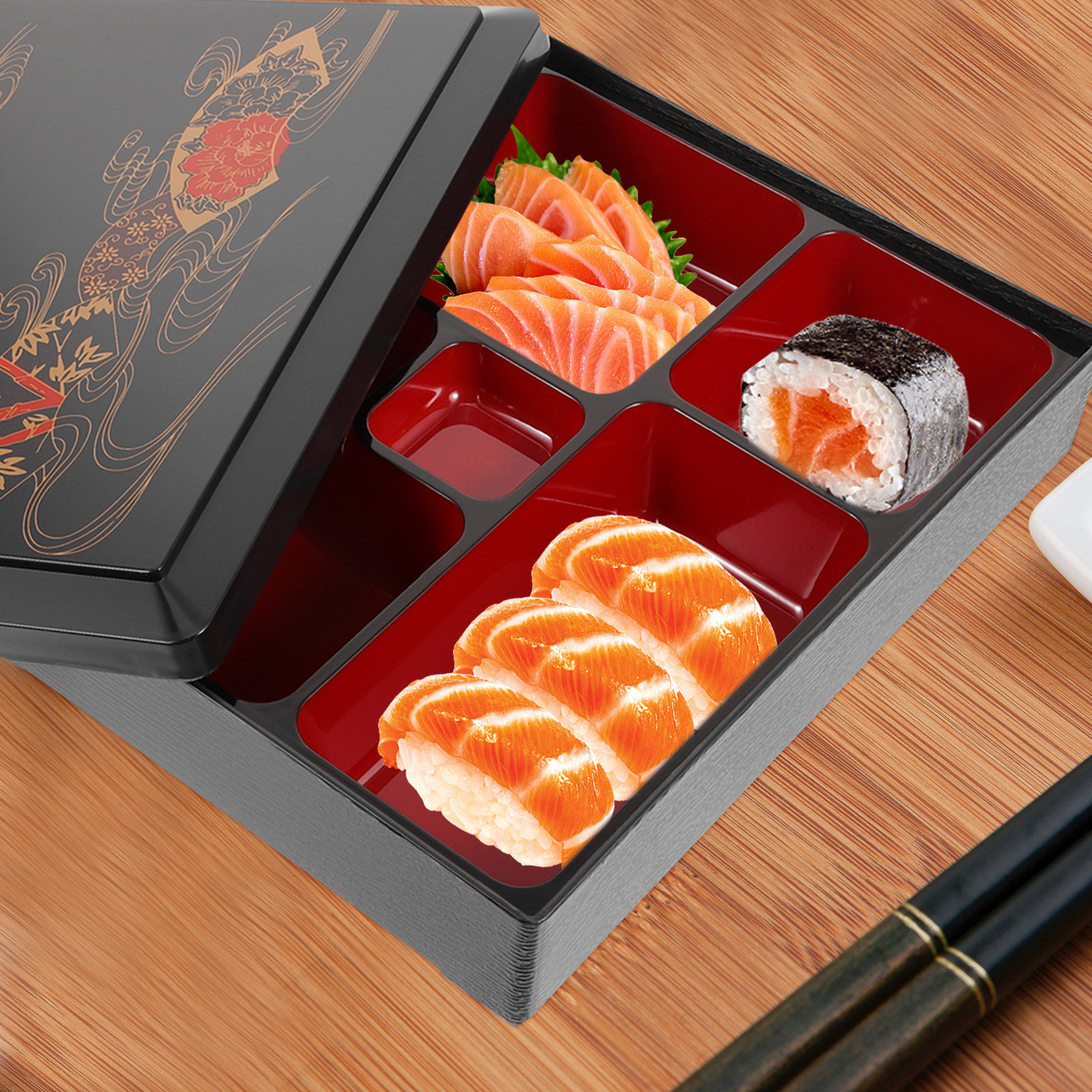 Food Storage For Restaurant - Sushi Sashimi Bento Box Restaurant Grade