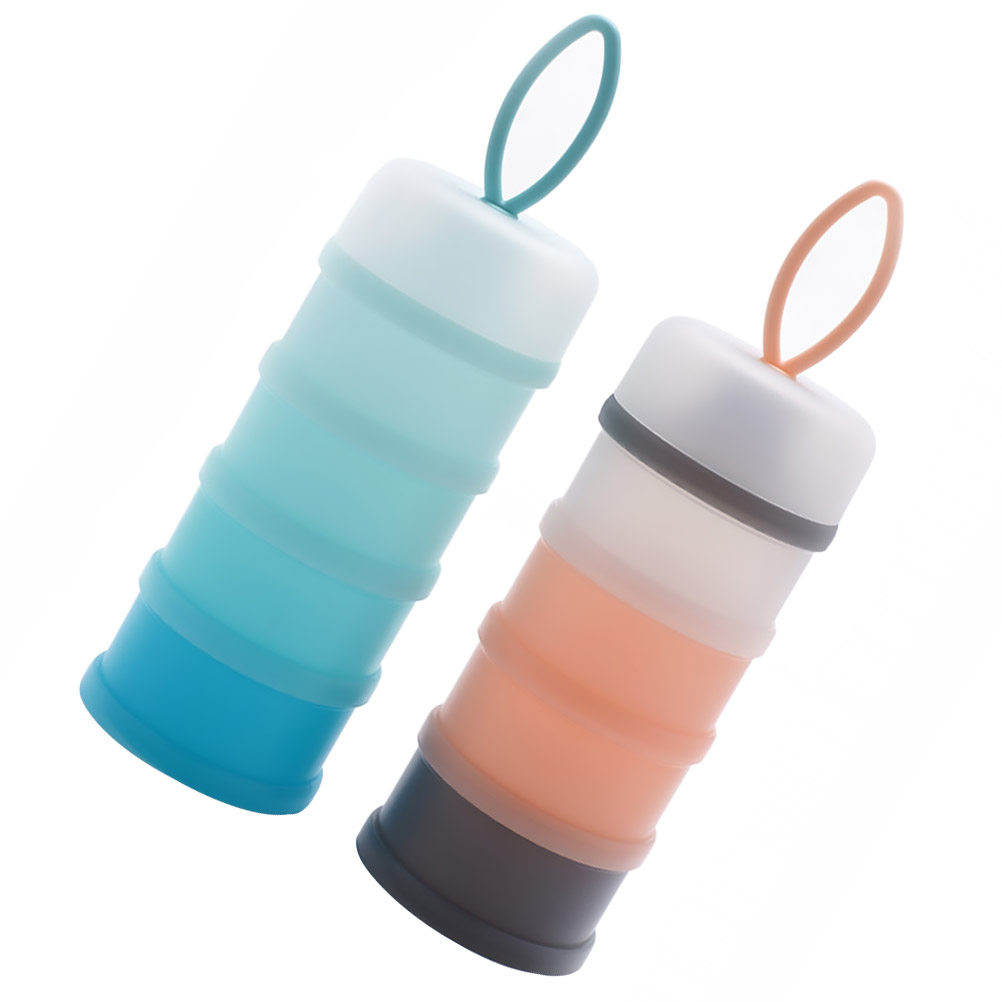 Food Storage Dispenser - 2Pcs Milk Powder Storage Box Premium