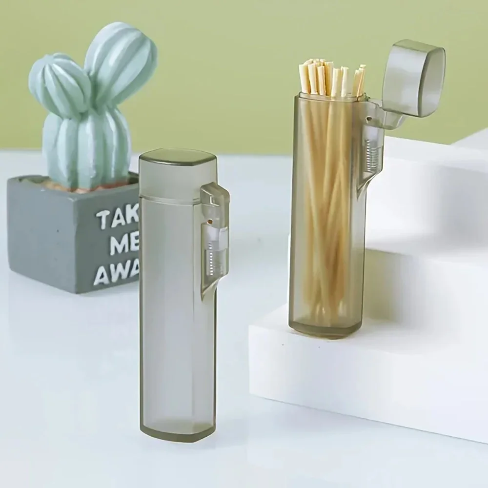 Food Storage With Dividers - 3pToothpick Holder Pocket Toothpick Holder Dispenser