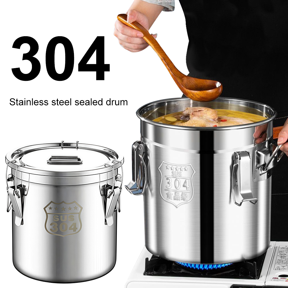 6/12/21/33L Stainless Steel Ki – обзор и цена Food Storage For Restaurant