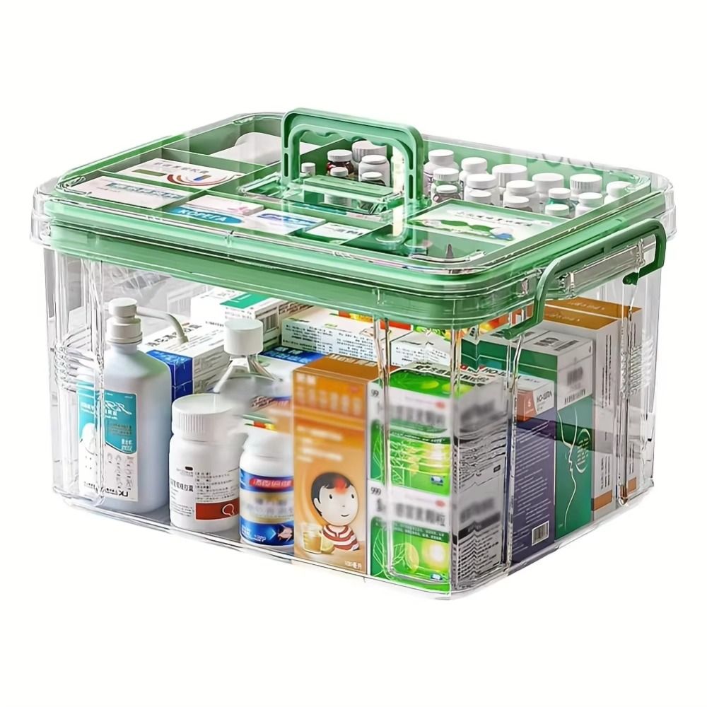 Portable Double Layers Medicin – обзор и цена Food Storage Emergency