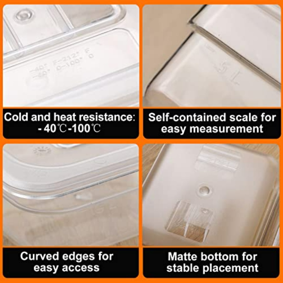 8 Pcs 1/6 Size, 2.6 Inch Deep  – обзор и цена Food Storage For Restaurant