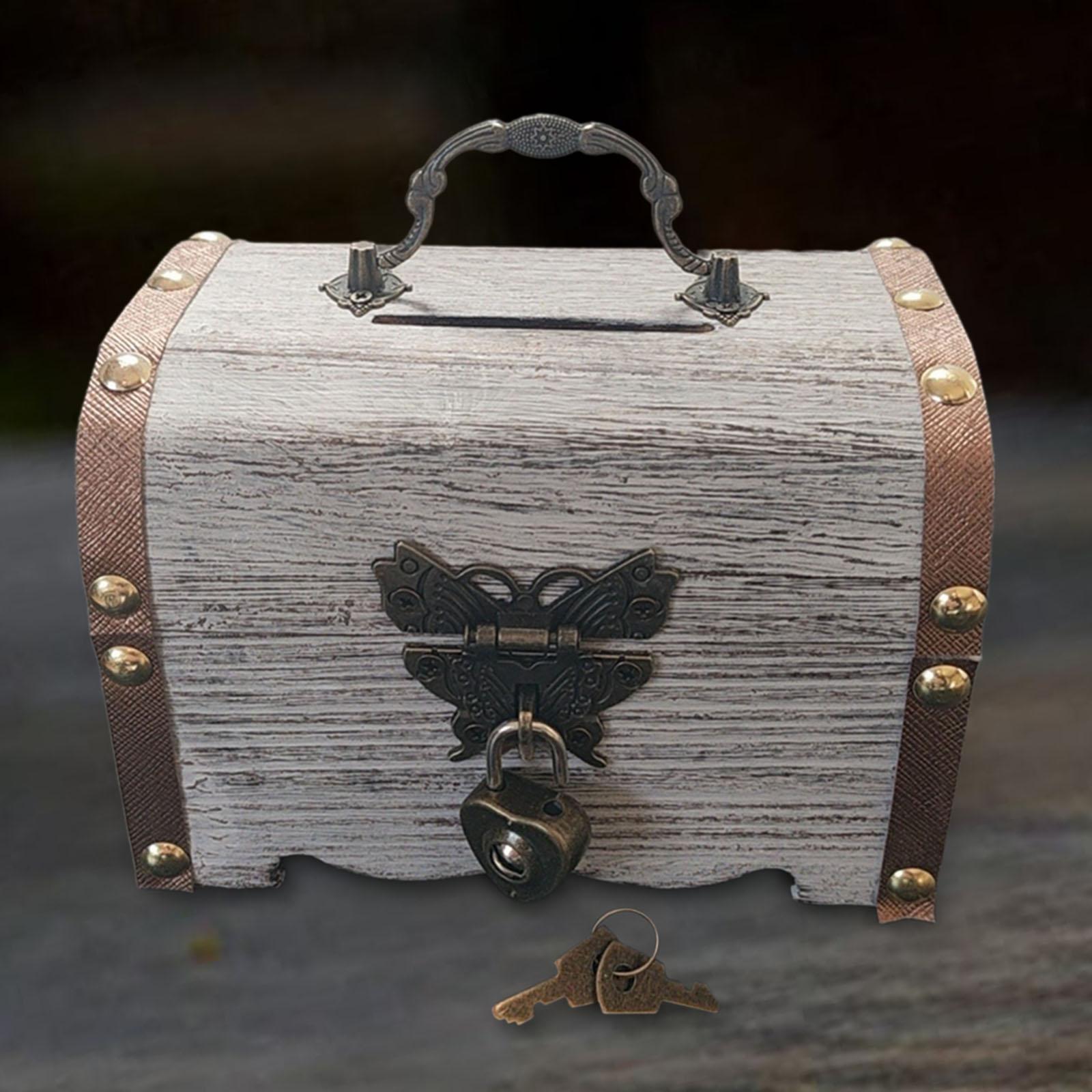Piggy Bank Treasure Chest with – обзор и цена Food Storage Box With Lock And Key
