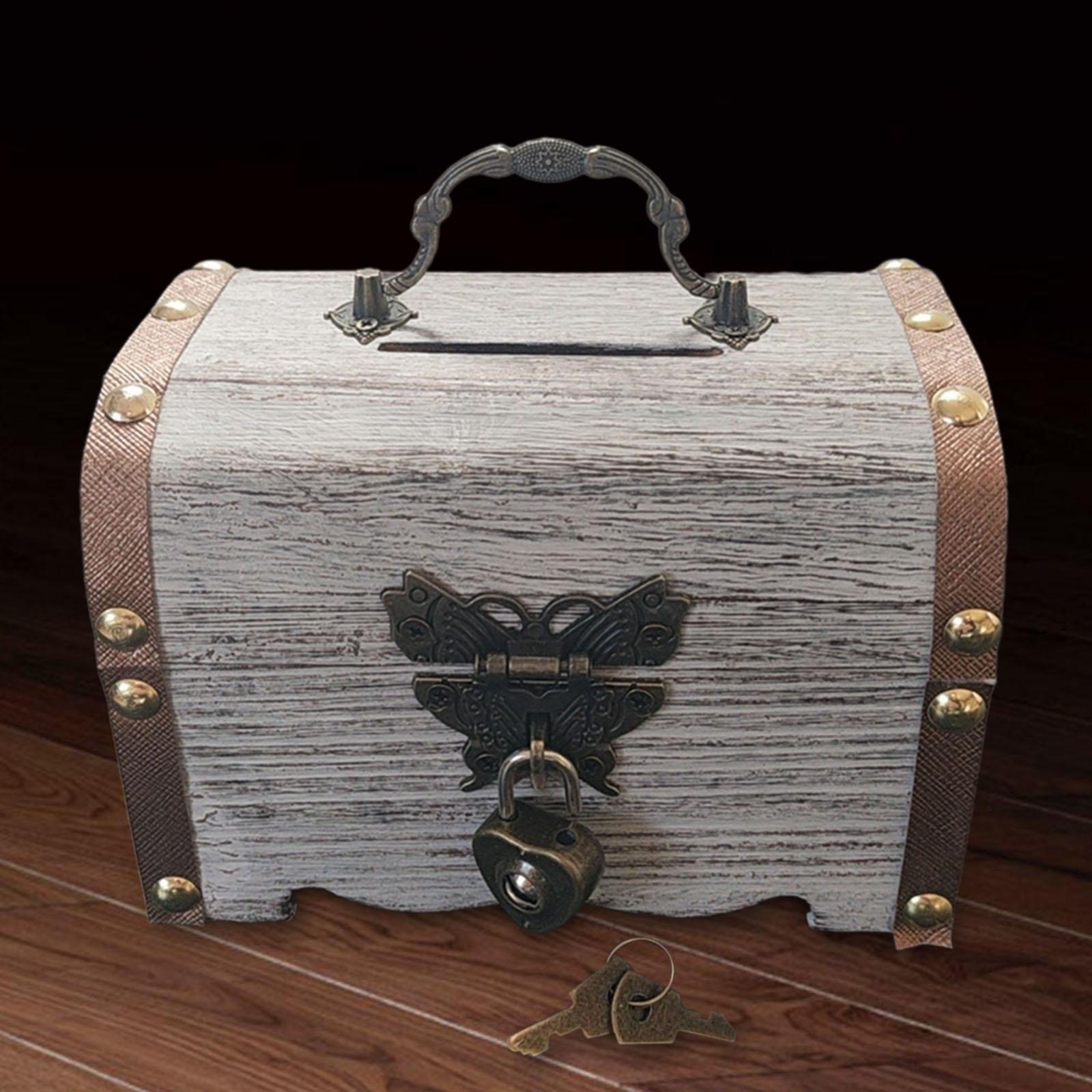 Piggy Bank Treasure Chest with – обзор и цена Food Storage Box With Lock And Key