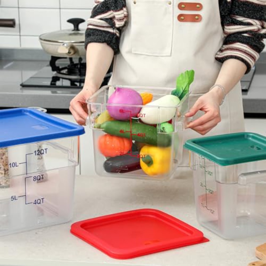 8 Set Square Food Storage Cont – обзор и цена Food Storage 12 Qt