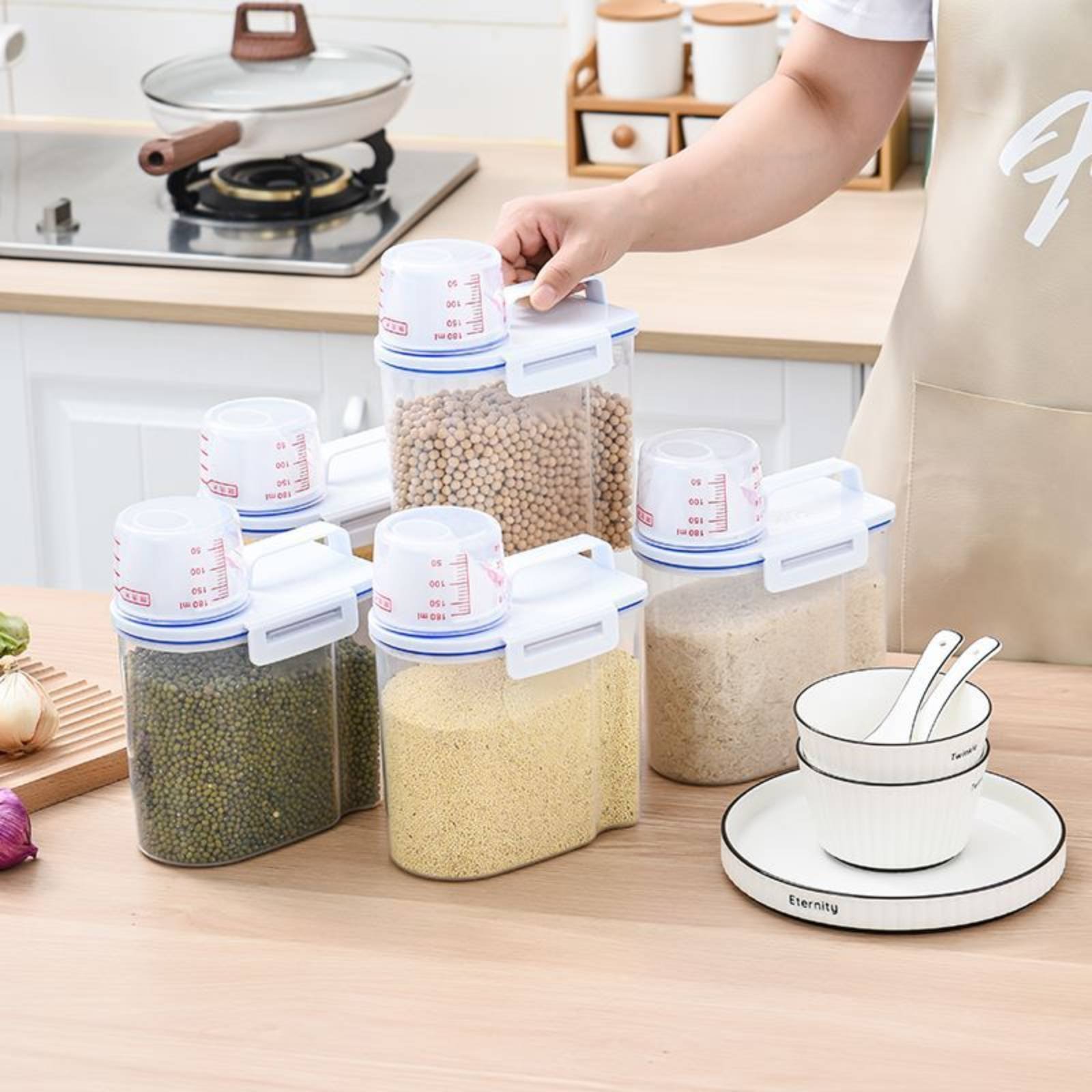 Rice Storage Container Safe Ri – обзор и цена Food Storage Dispenser