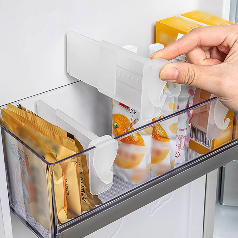 4/8-Pack Transparent Refrigera – обзор и цена Food Storage With Dividers