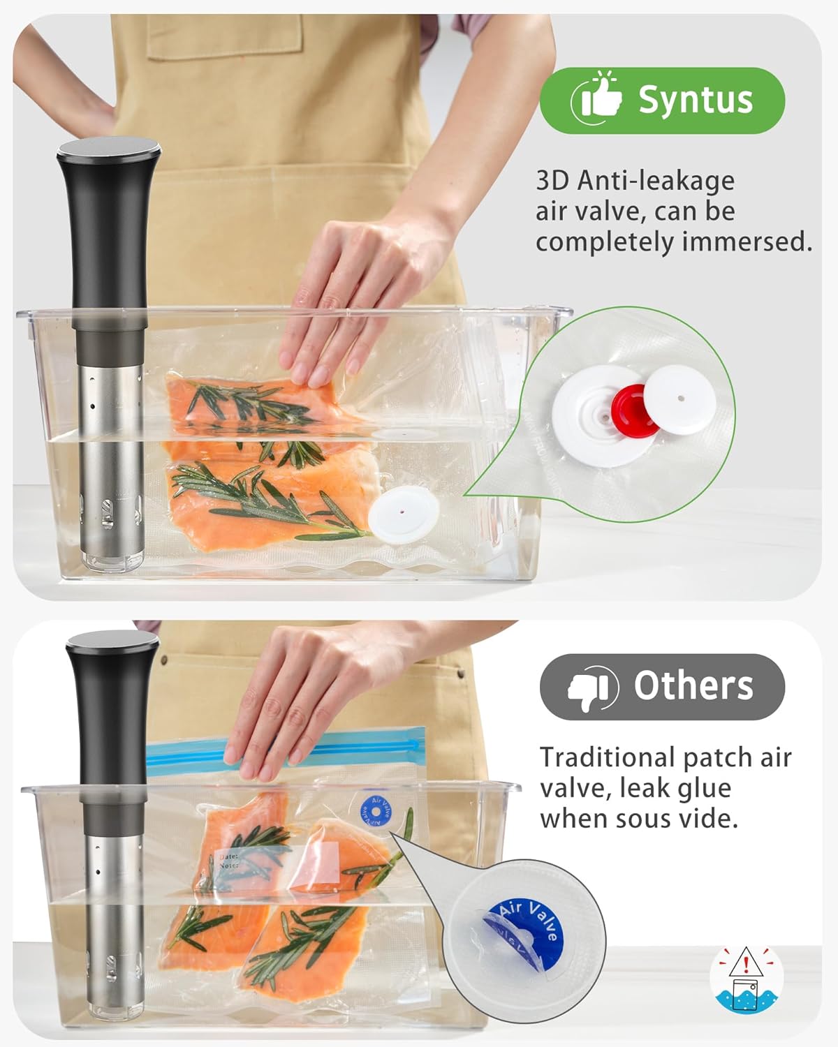 40 Pcs Vacuum Sealer Bags Reus – обзор и цена Food Storage Zipper