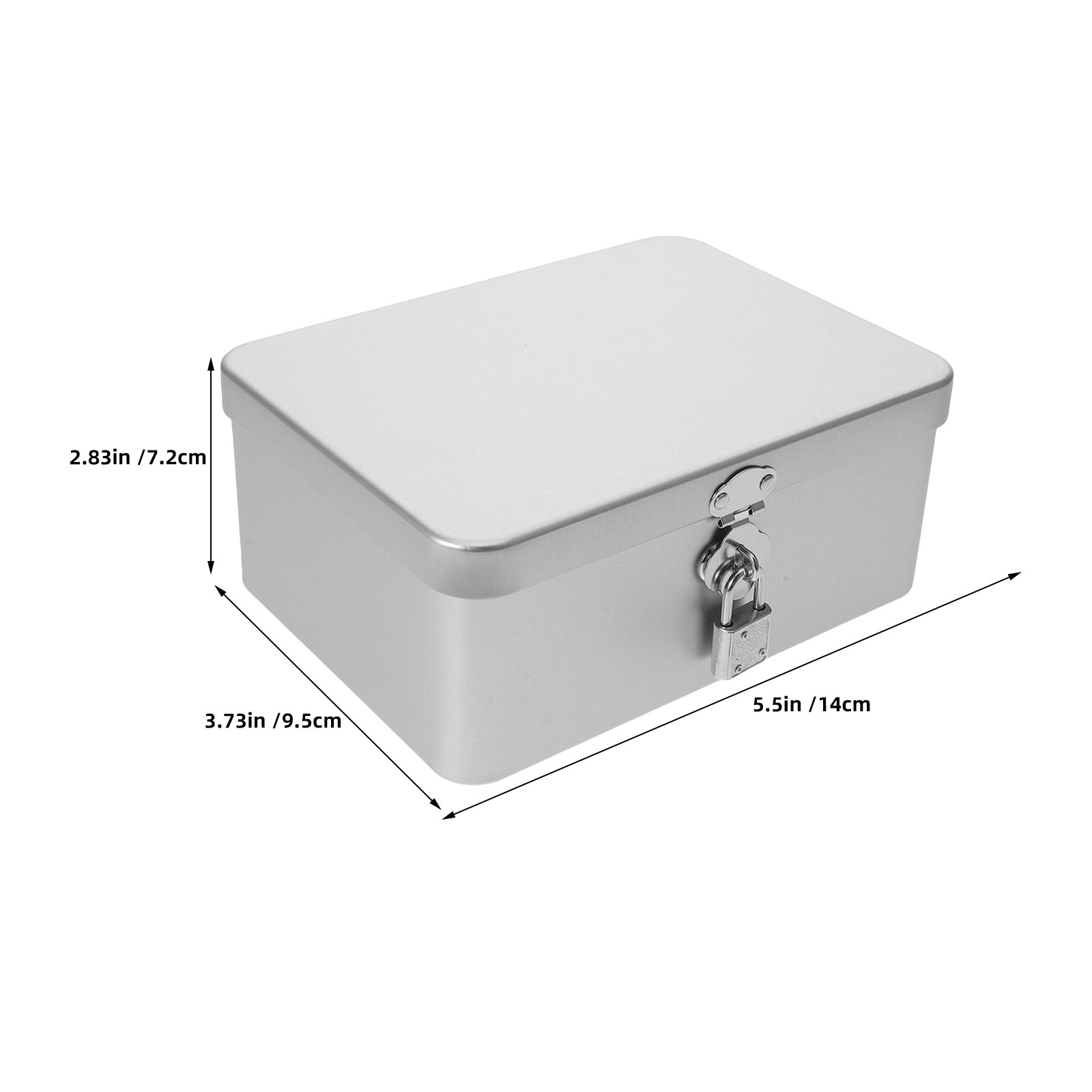 2pcs Metal Jewelry box Trinket – обзор и цена Food Storage Box With Lock And Key