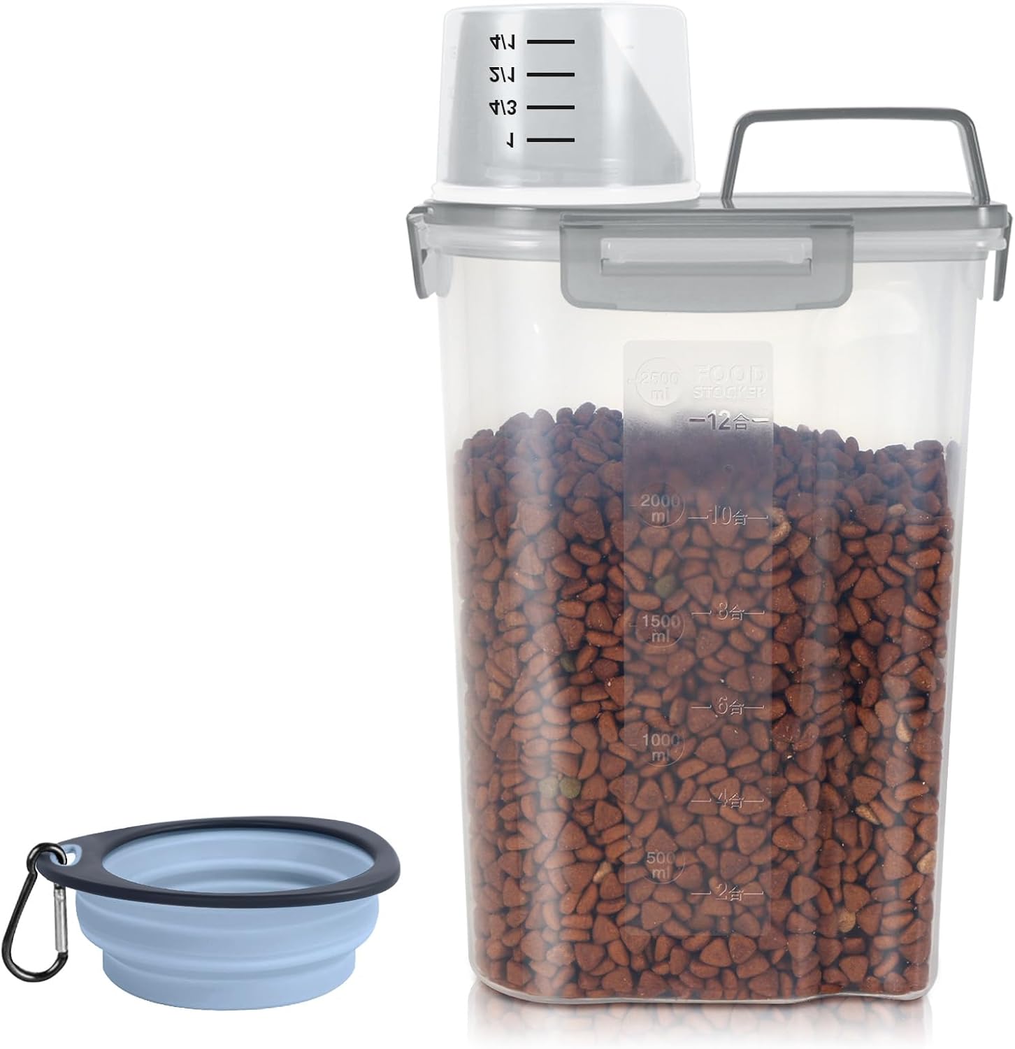 3-5Lbs / 3Qt Airtight Pet Food – обзор и цена Food Storage Dispenser