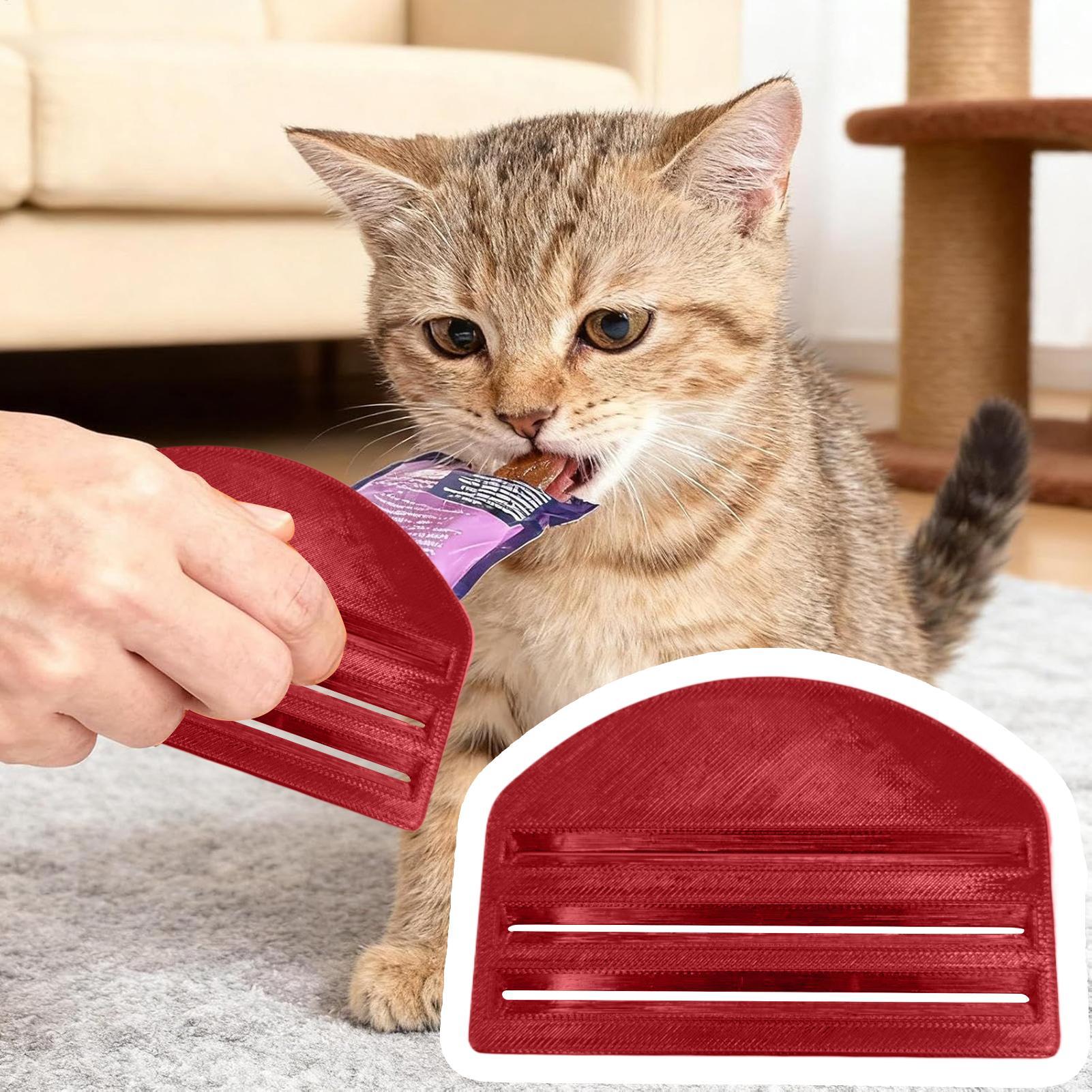 Portable Cat Food Pouch Squeez – обзор и цена Food Storage Dispenser