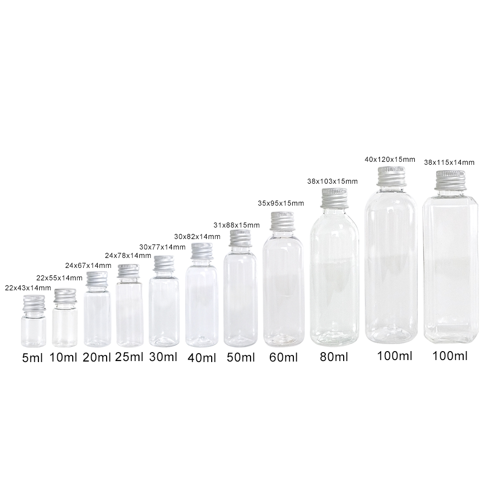 100Pcs Plastic Bottle With Alu – обзор и цена Food Storage Aluminum Containers