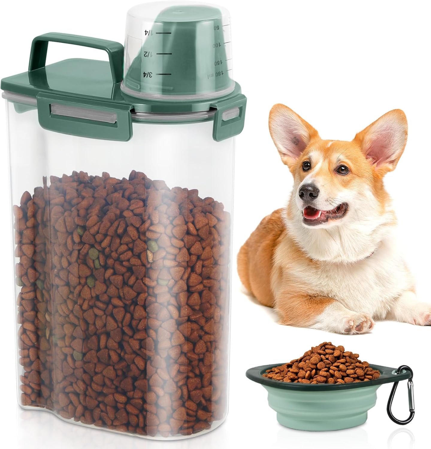 3Lbs Pet Food Storage Containe – обзор и цена Food Storage Dispenser
