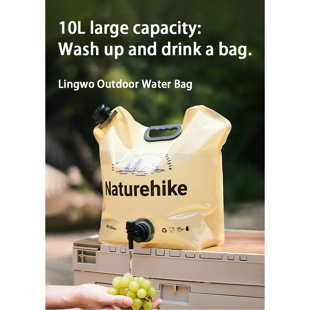 Outdoor Folding Water Bag10L F – обзор и цена Food Storage Emergency