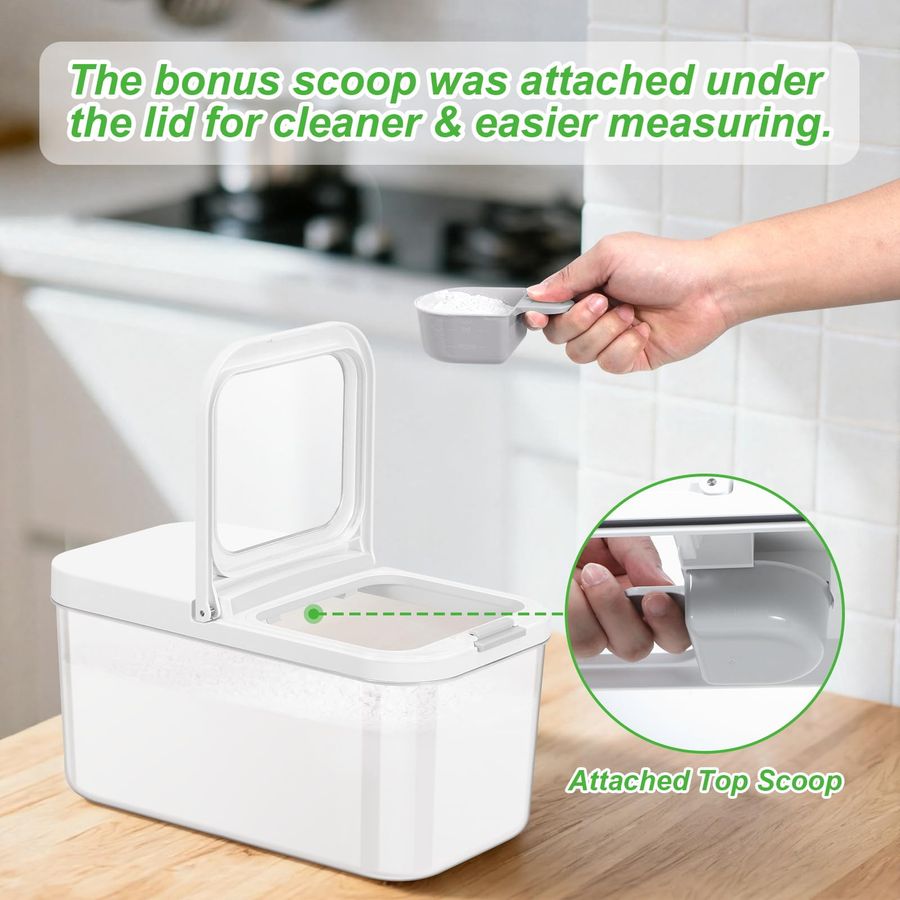 Flour Storage Container 6.5 Qt – обзор и цена Food Storage 12 Qt