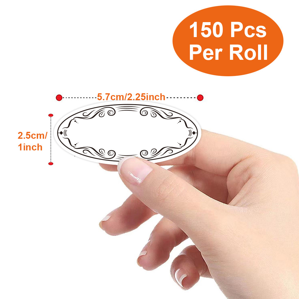 150Pcs Oval Canning Labels Bla – обзор и цена Food Storage For Restaurant