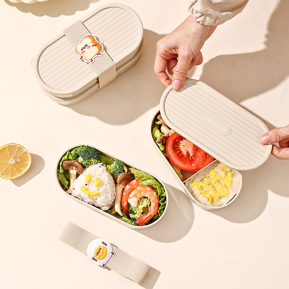 Oval Plastic Lunch Box Kids St – обзор и цена Food Storage Oven Safe