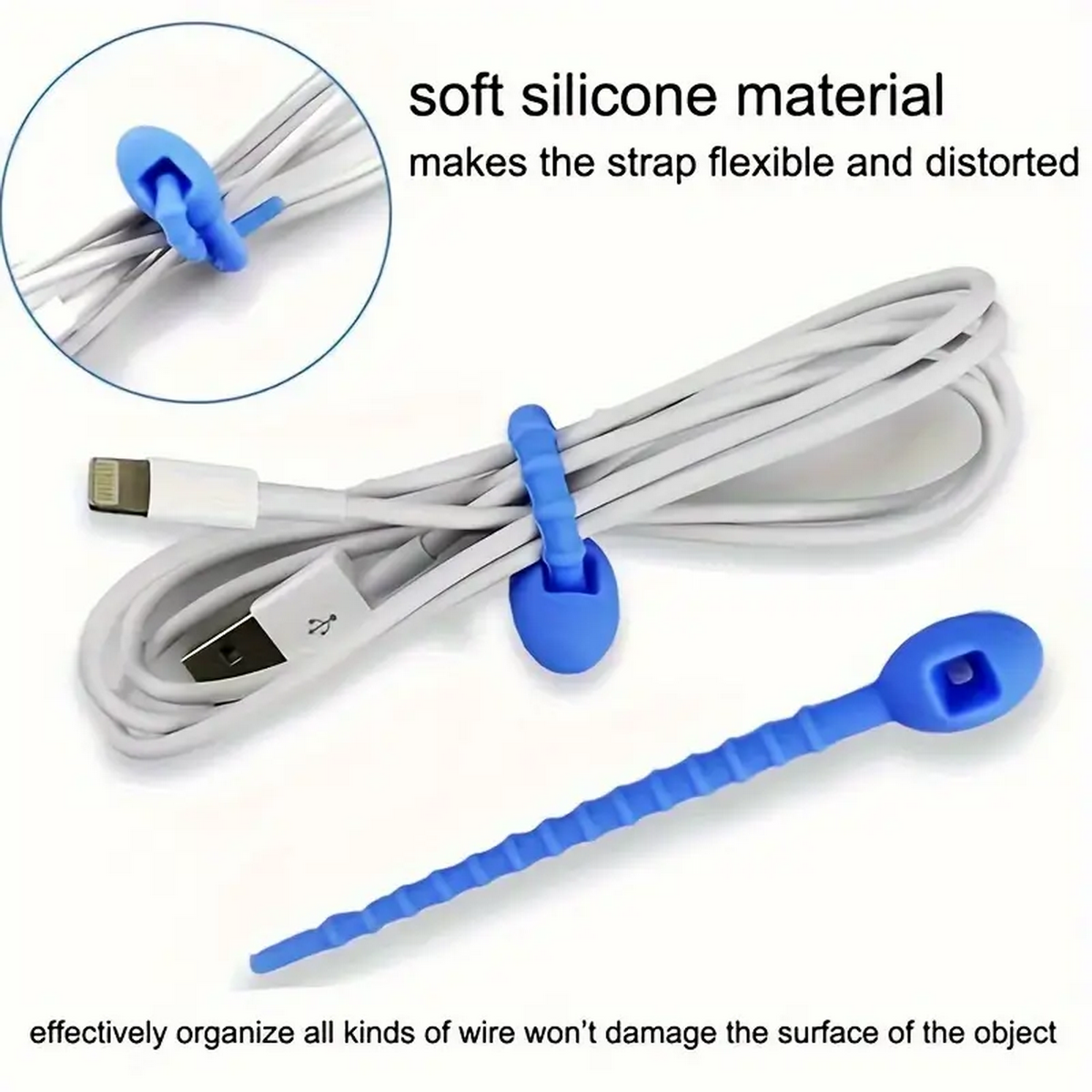 Silicone Reusable Cable Wire O – обзор и цена Food Storage Order