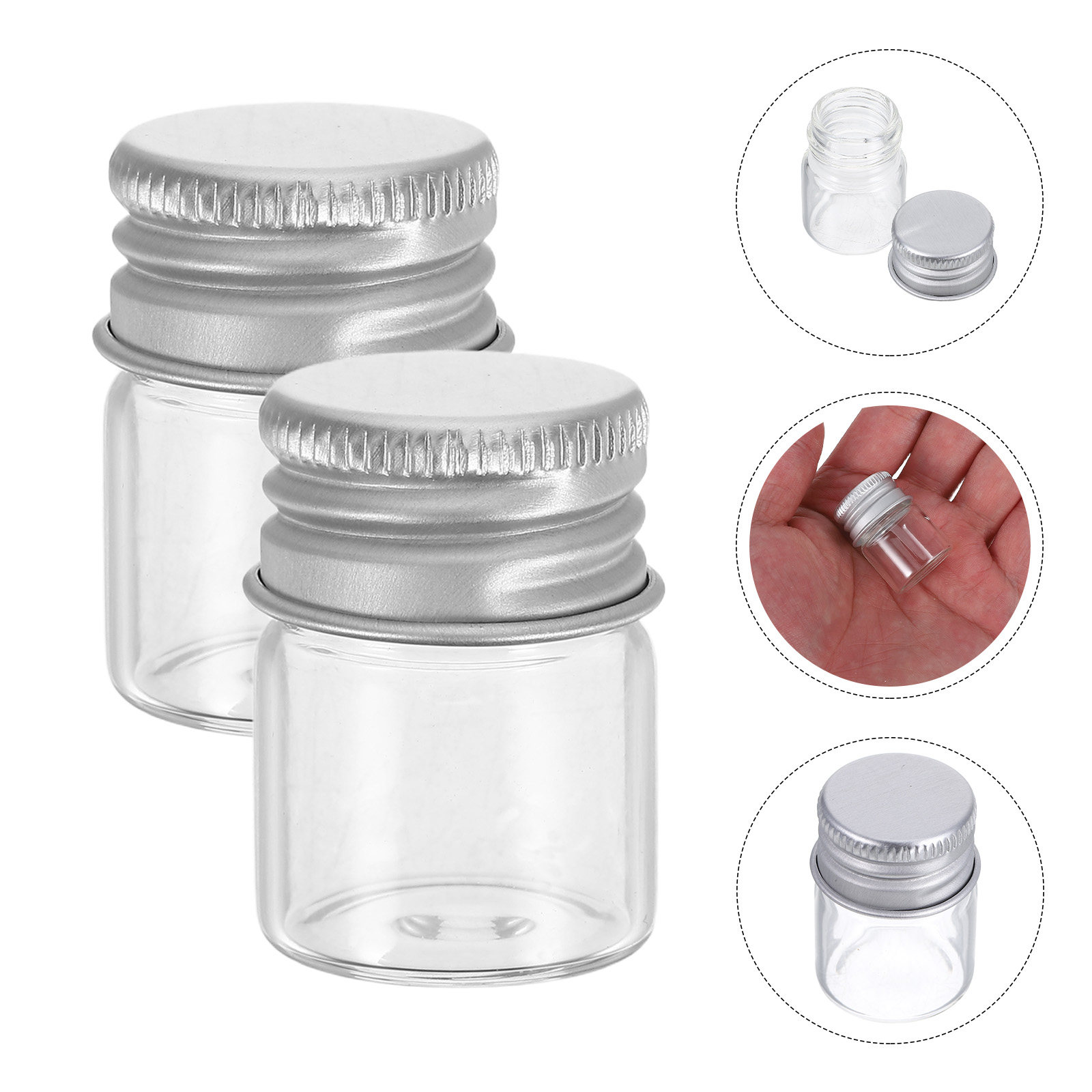12Pcs Sealed Glass Storage Bot – обзор и цена Food Storage Aluminum Containers