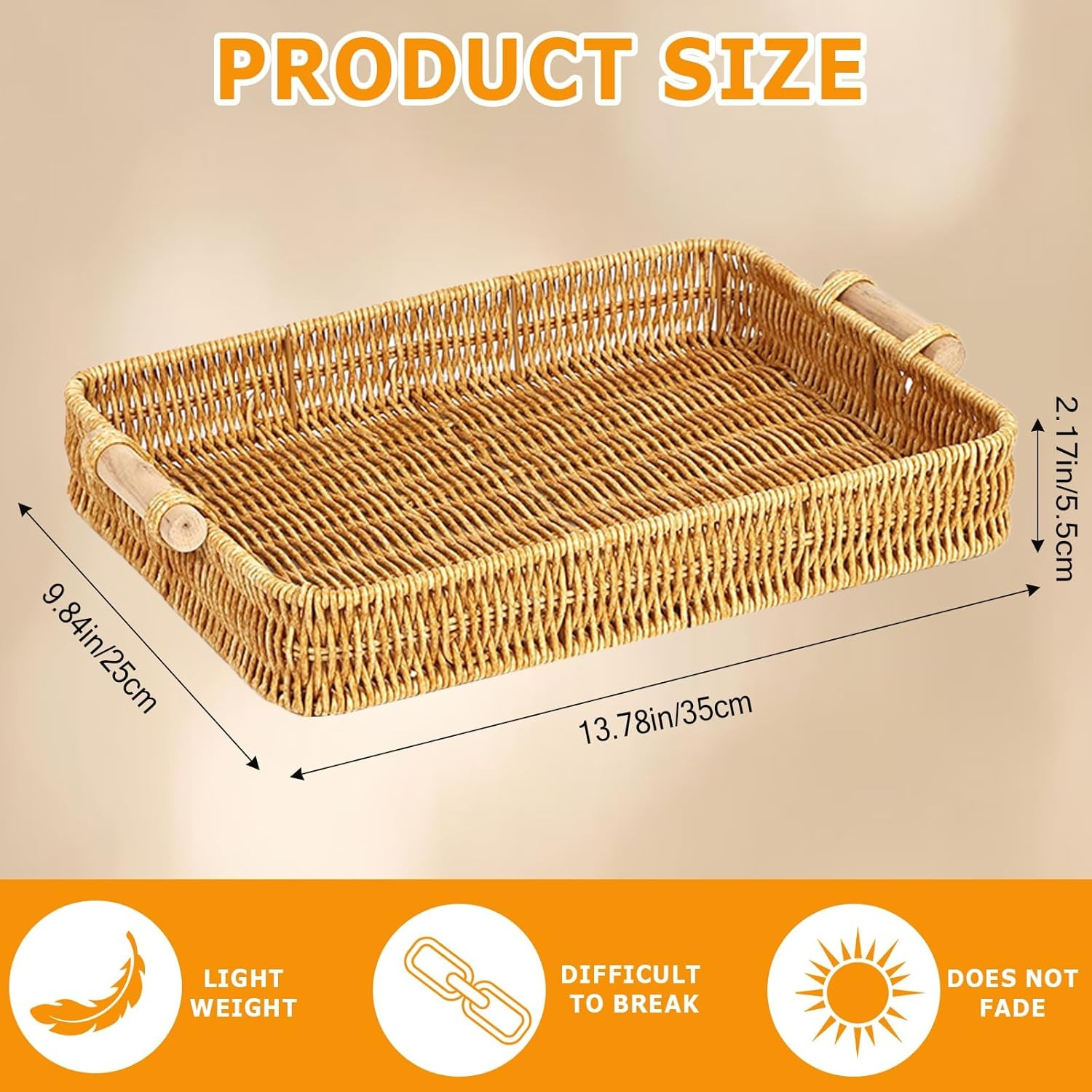 Wicker Tray Rectangular Rattan – обзор и цена Food Storage For Restaurant
