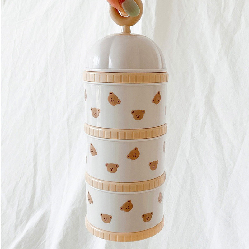 Cute Bear Milk Powder Box Baby – обзор и цена Food Storage Dispenser