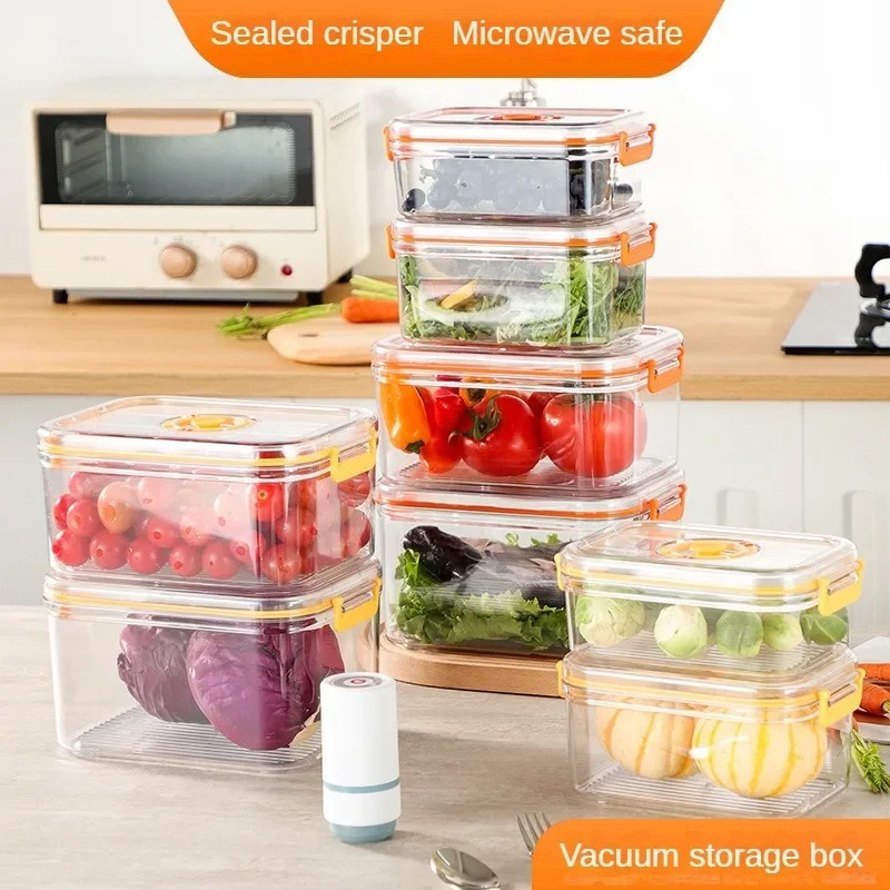 Vacuum Fresh-keeping Box Refri – обзор и цена Food Storage With Dividers