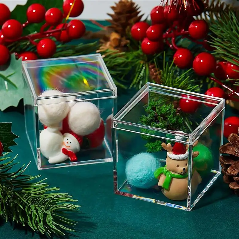 12 PCS Transparent Acrylic Box – обзор и цена Food Storage With Dividers