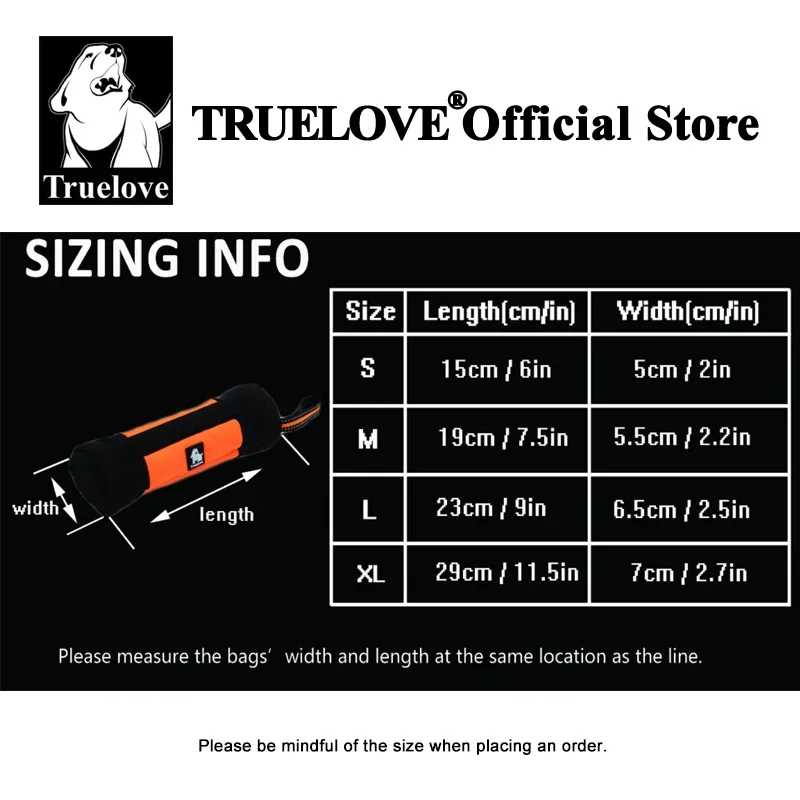 Truelove Dog Training Retrieve – обзор и цена Food Storage Zipper