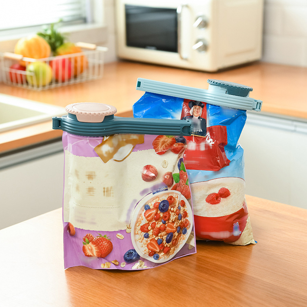 1Pcs Leakproof Bag Sealing Cla – обзор и цена Food Storage Dispenser