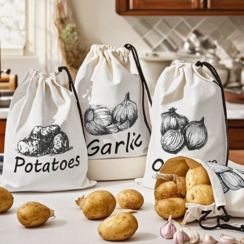 Potato Onion Garlic Pattern St – обзор и цена Food Storage Zipper