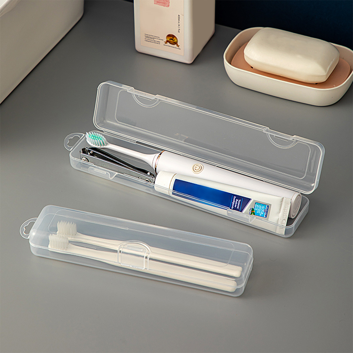WORTHBUY Toothbrush Box Transp – обзор и цена Food Storage With Dividers