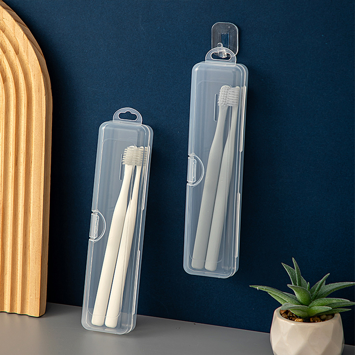 WORTHBUY Toothbrush Box Transp – обзор и цена Food Storage With Dividers