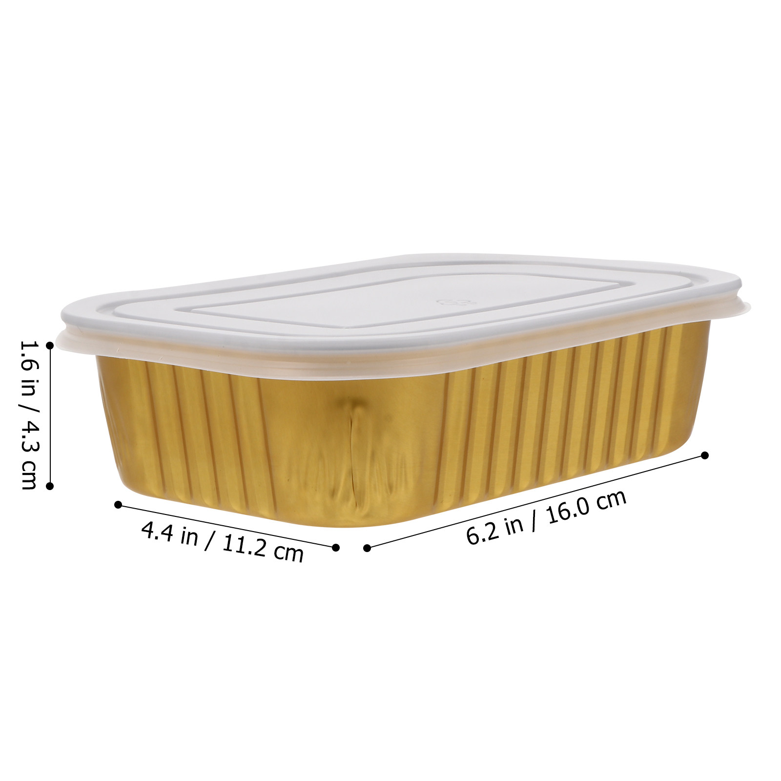 10Pcs Aluminum Foil Disposable – обзор и цена Food Storage Aluminum Containers