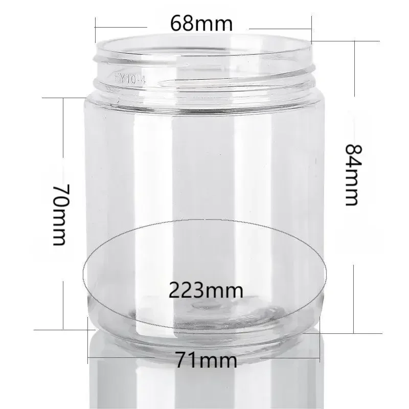 20pcs 250ml Clear Empty Plasti – обзор и цена Food Storage Aluminum Containers