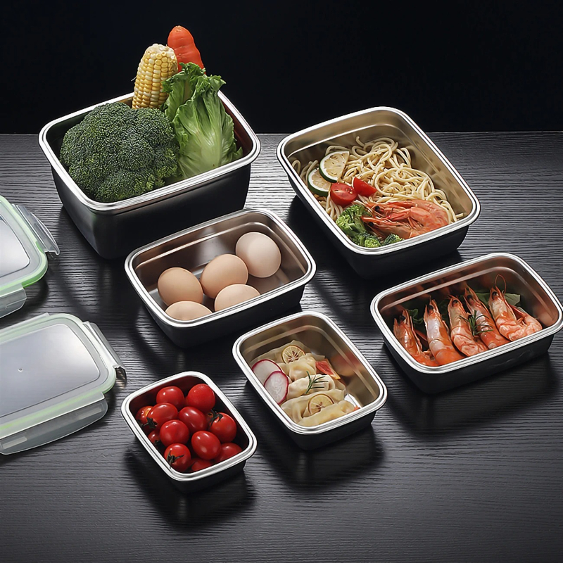 304 Stainless Steel Lunch Box  – обзор и цена Food Storage Order