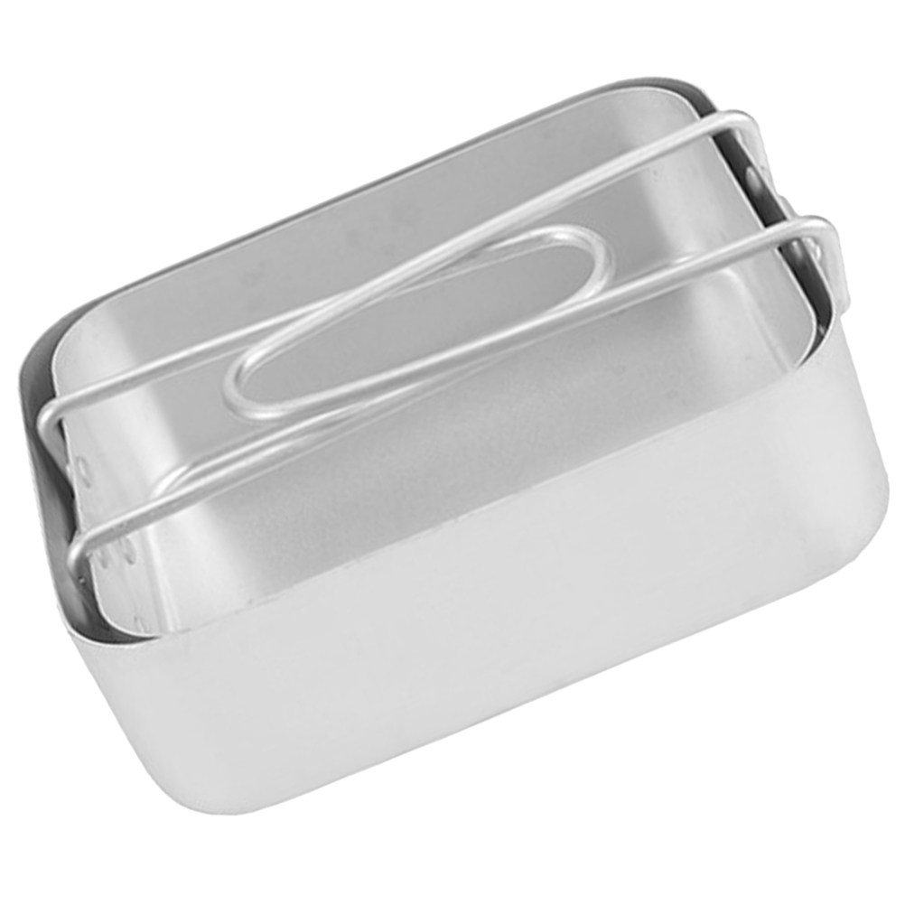 2Pcs Portable Aluminum Lunch B – обзор и цена Food Storage Aluminum Containers