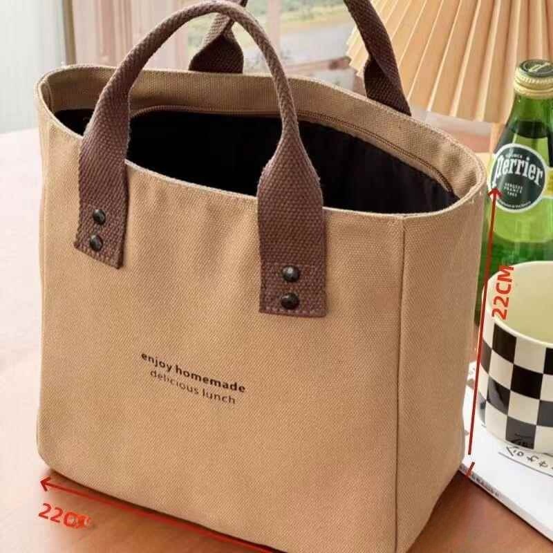 Canvas Lunch Bag for Office Wo – обзор и цена Food Storage Brands