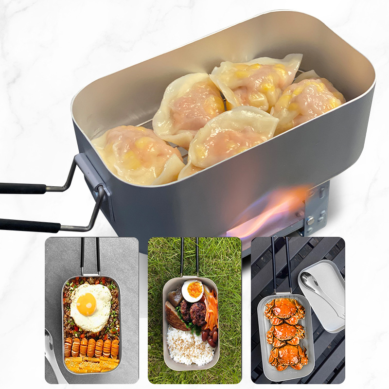 Aluminum Alloy Lunch Box, Stai – обзор и цена Food Storage Aluminum Containers
