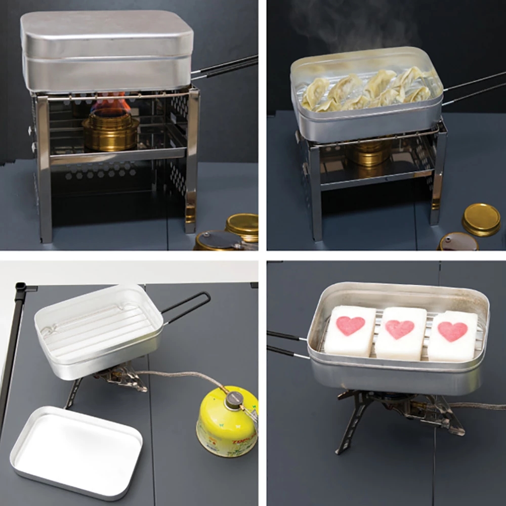 Aluminum Alloy Lunch Box, Stai – обзор и цена Food Storage Aluminum Containers