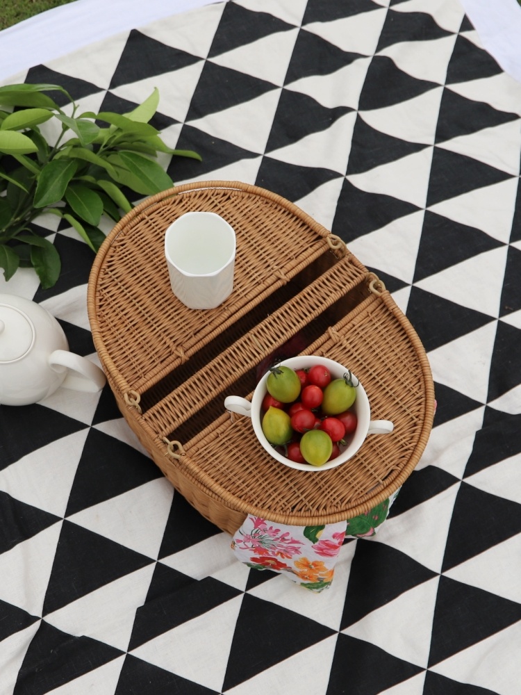 FenEr Wicker Camping Picnic Ba – обзор и цена Food Storage Brands