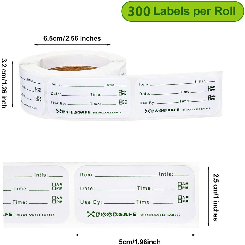 300/pcs Food Storage Labels Ad – обзор и цена Food Storage For Restaurant