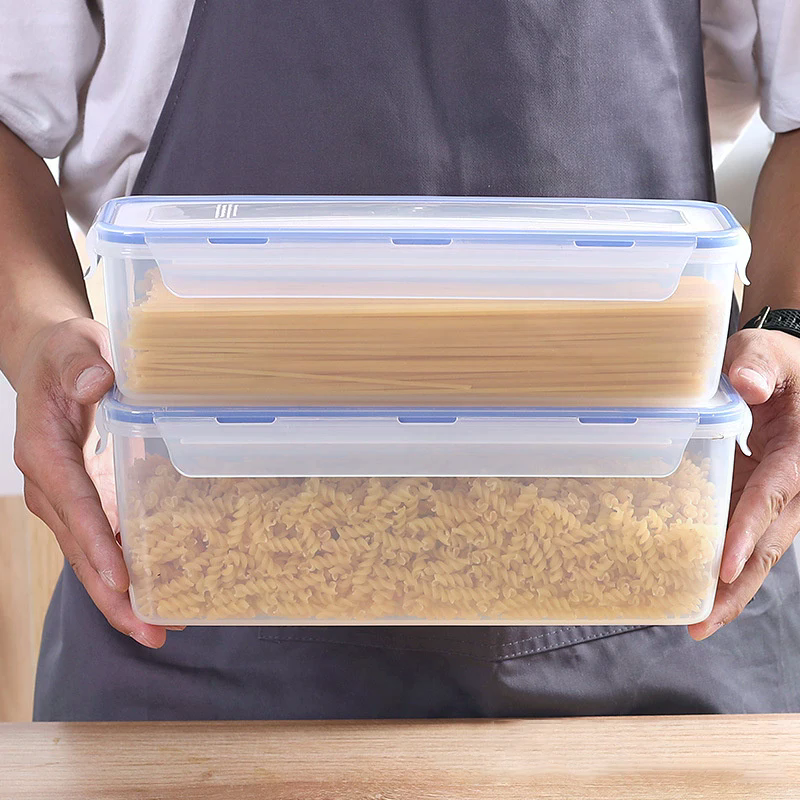 Plastic Bread Storage Box Airt – обзор и цена Food Storage With Dividers