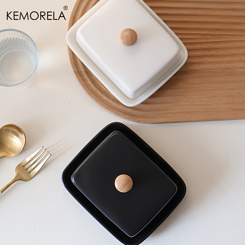 Ceramic Butter Dish with Lid R – обзор и цена Food Storage For Restaurant
