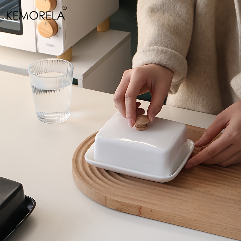 Ceramic Butter Dish with Lid R – обзор и цена Food Storage For Restaurant