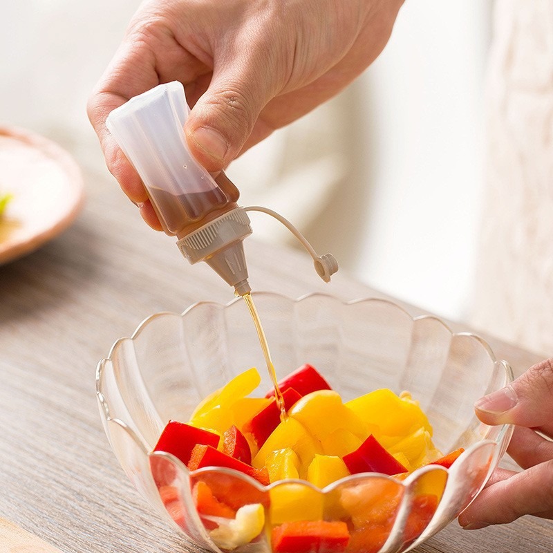 Squeeze Salad Sauce Bottle Set – обзор и цена Food Storage Dispenser