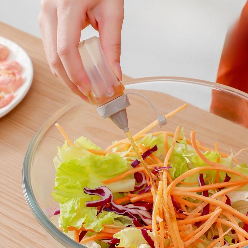 Squeeze Salad Sauce Bottle Set – обзор и цена Food Storage Dispenser